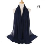 Chiffon - Navy Blue